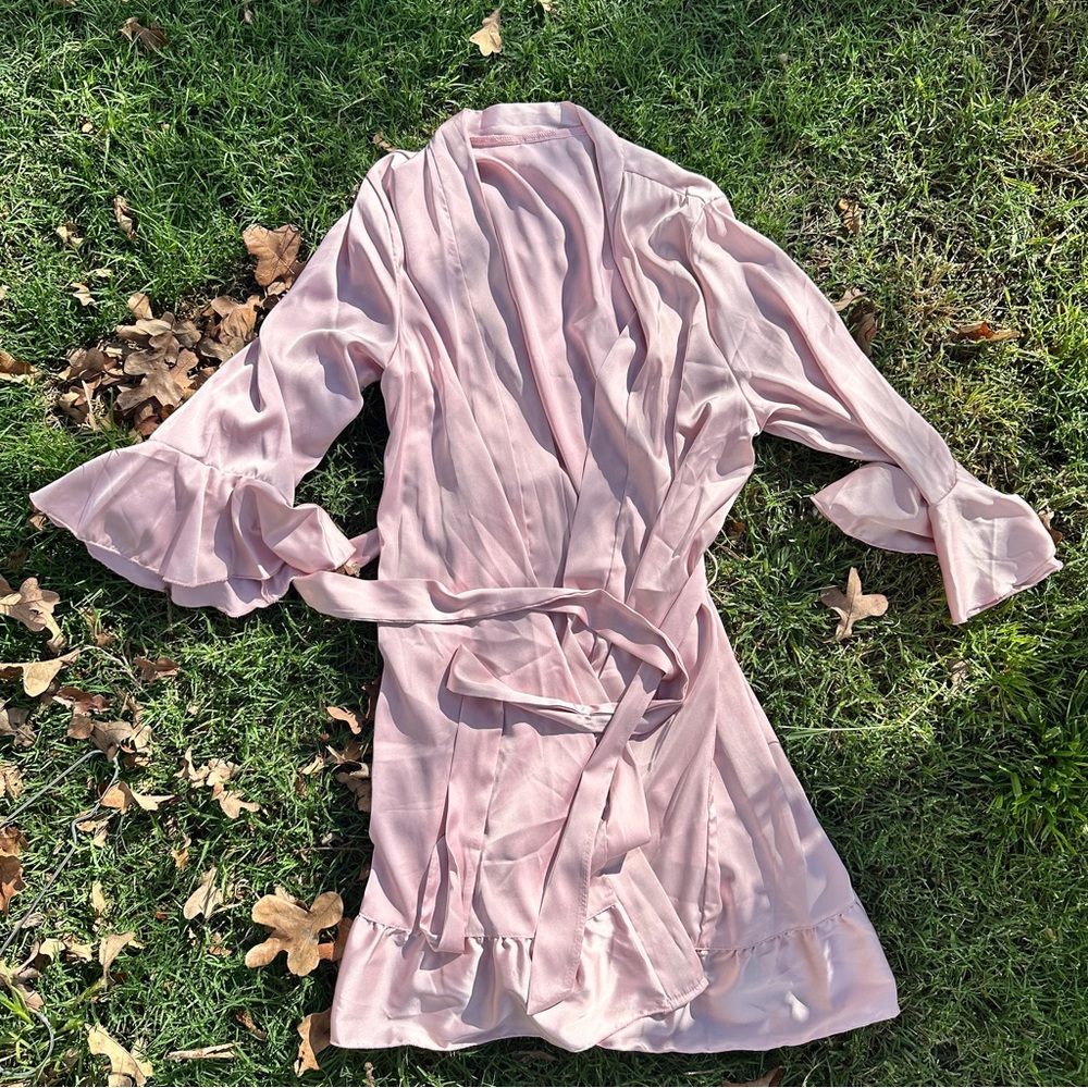 Silky Bridal/Bridesmaid Robe